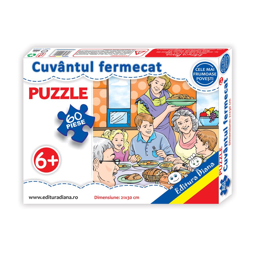 Cuvântul fermecat - Puzzle 60 piese