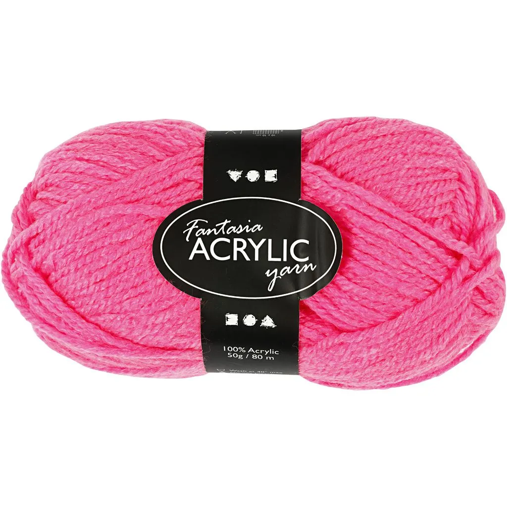 Fir acrilic, 50g – Pink