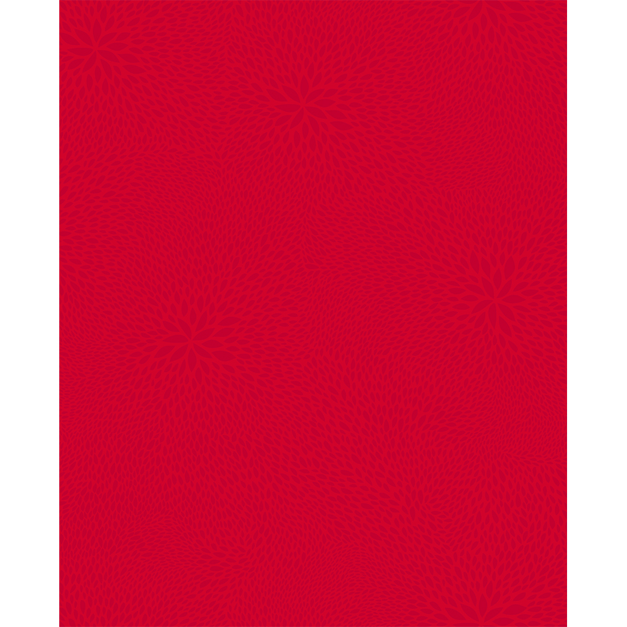 Hârtie decopatch- Roșu cu model petale edituradiana.ro