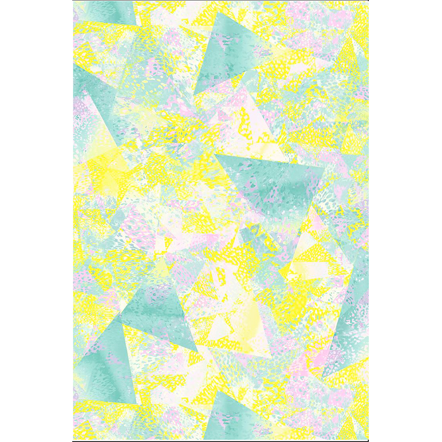 Hârtie decopatch-Triunghiuri abstracte- Pastel