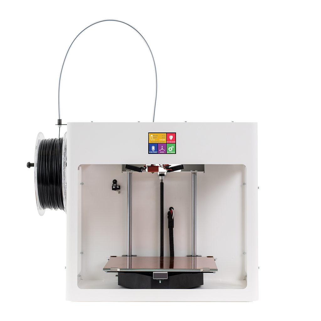 Imprimantă 3D CraftBot, cu capac de protecție – Monocromă Business Plus poza 2022