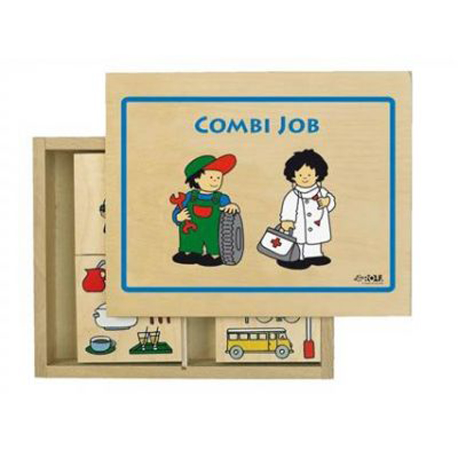 Joc de puzzle - meserii