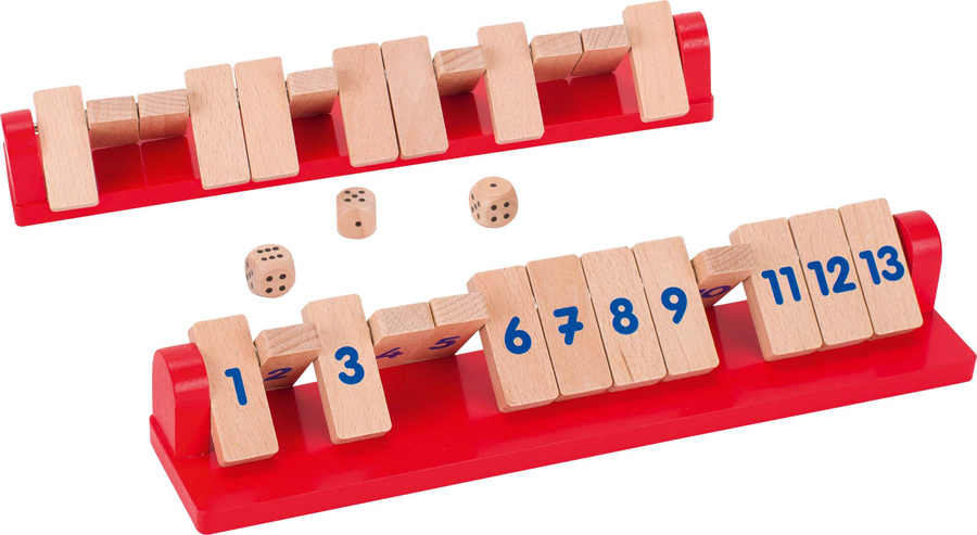 Joc matematic – Închide cutia (varianta pentru 2 jucători), cu numere până la 13 (varianta poza 2022