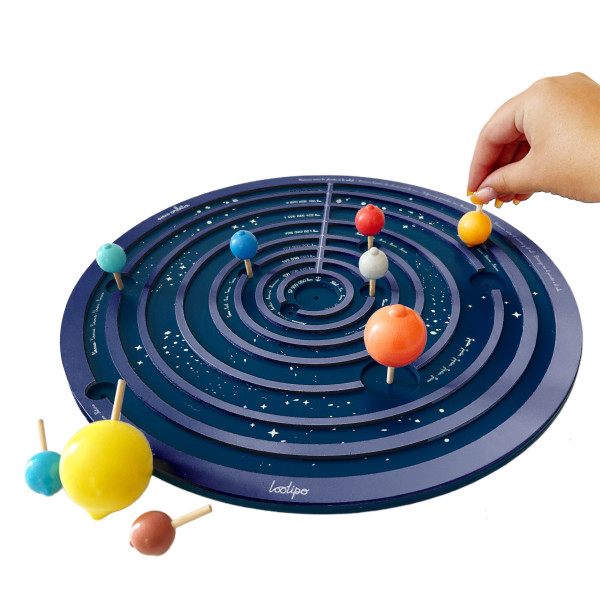 Joc educativ - Sistemul Solar rotativ
