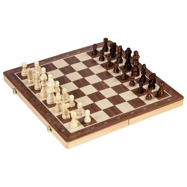 Vezi detalii pentru Joc magnetic 2 în 1 - Șah și Dame