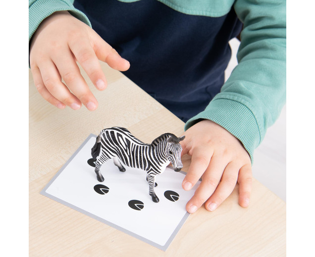 Joc Montessori pentru dezvoltarea vocabularului – Animale sălbatice edituradiana.ro