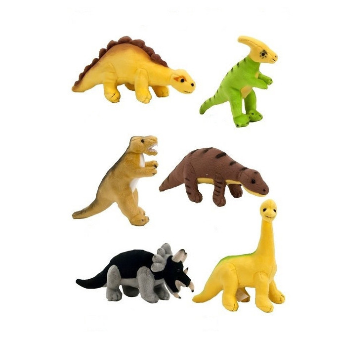 Jucărie din pluș – dinozaur, 10 cm