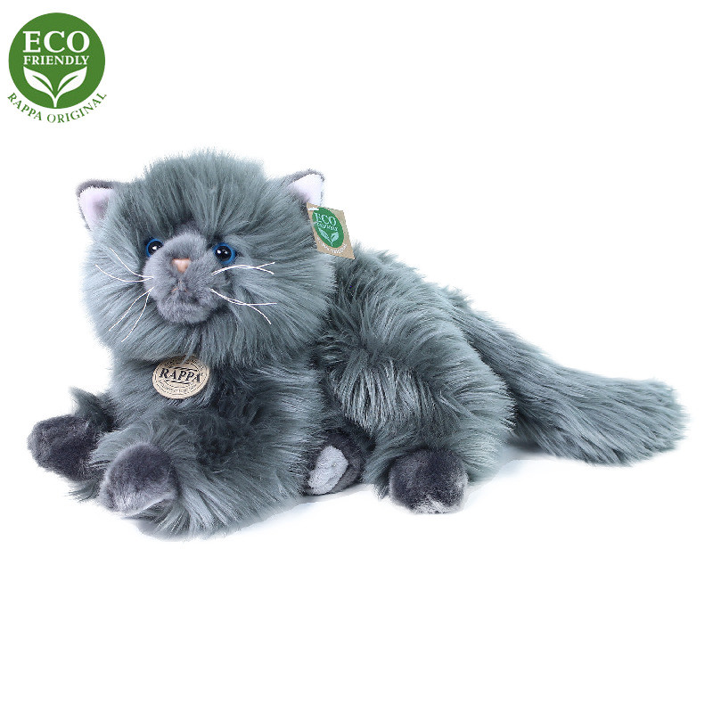 Jucărie din pluș – Pisică persană gri, 30 cm edituradiana.ro imagine 2022