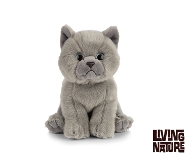 Jucărie din pluș – Pisicuță gri British Shorthair (16 cm) edituradiana.ro poza 2022