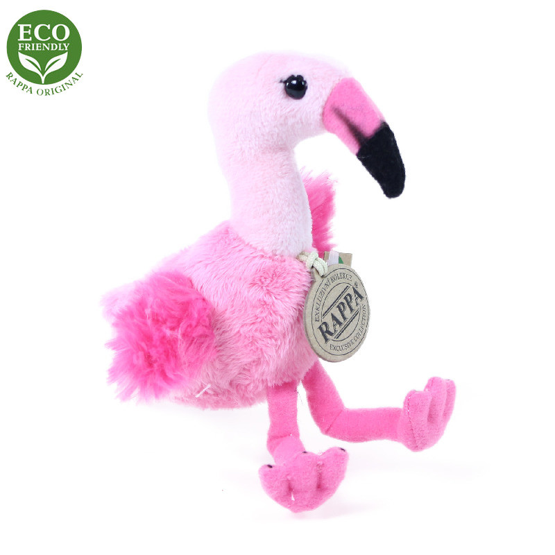 Jucărie din pluș - pui de flamingo, 15 cm