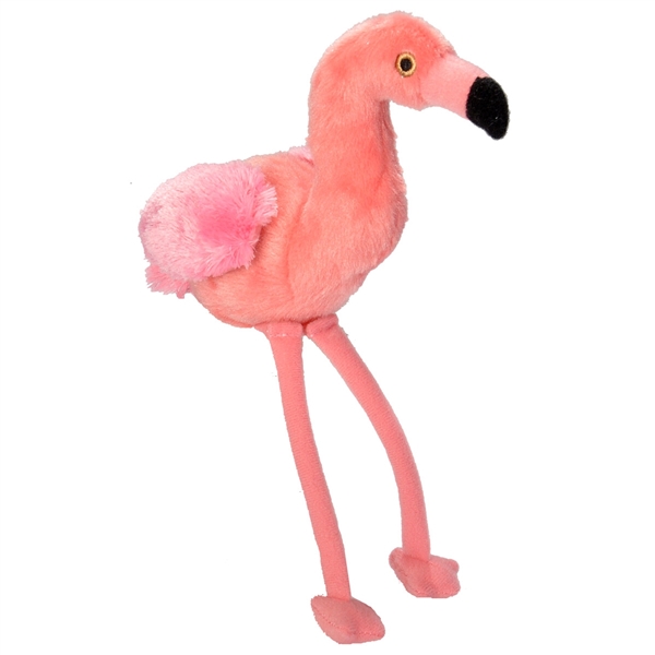 Jucărie din pluș -Flamingo, 13 cm