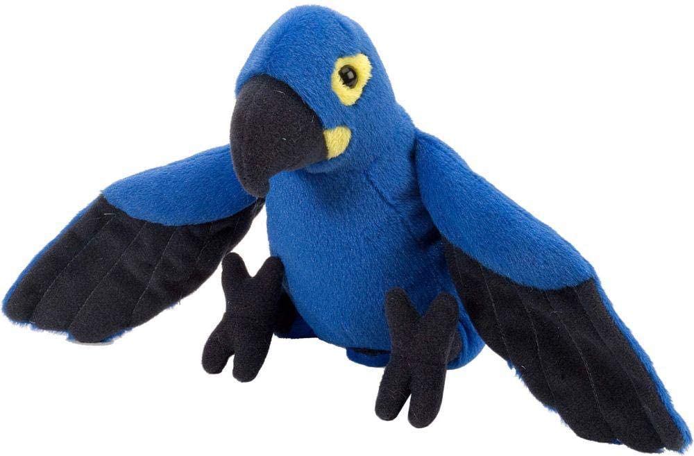 Jucărie din pluș – Papagal albastru, 31 cm albastru poza 2022