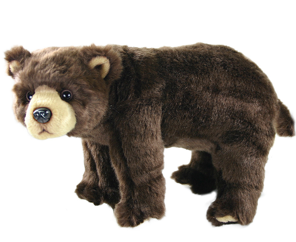 Jucărie din pluș – Ursuleț maro, 40 cm Animale