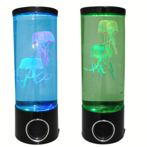 Lampă acvariu cu meduze (Bluetooth, Speaker & USB) edituradiana.ro imagine 2022