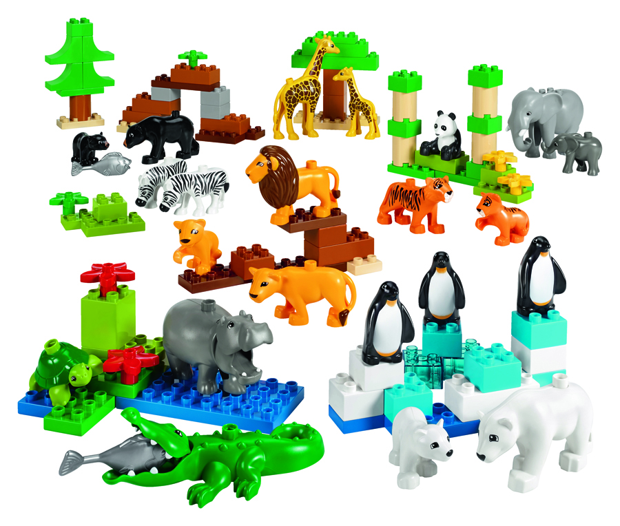 Lego duplo - animale sălbatice