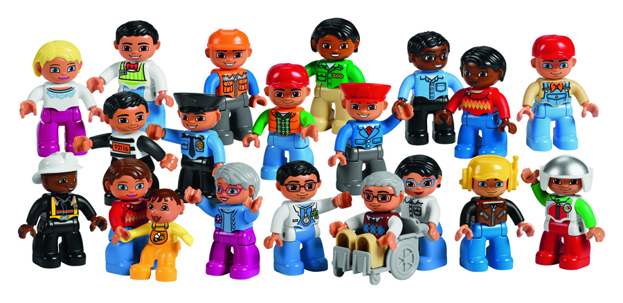 Lego duplo - locuitorii comunității