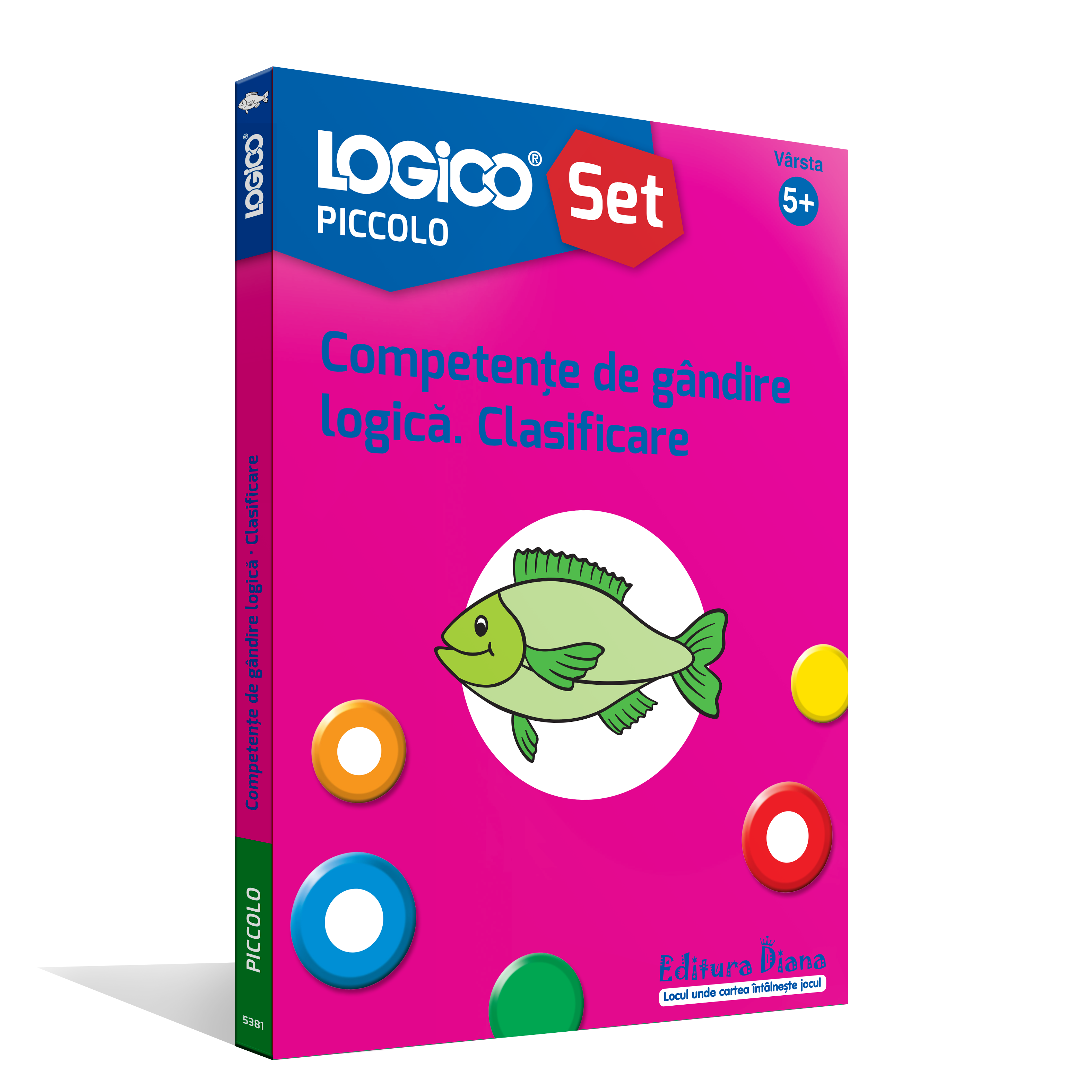 LOGICO PICCOLO - Competențe de gândire logică. Clasificare (5+)