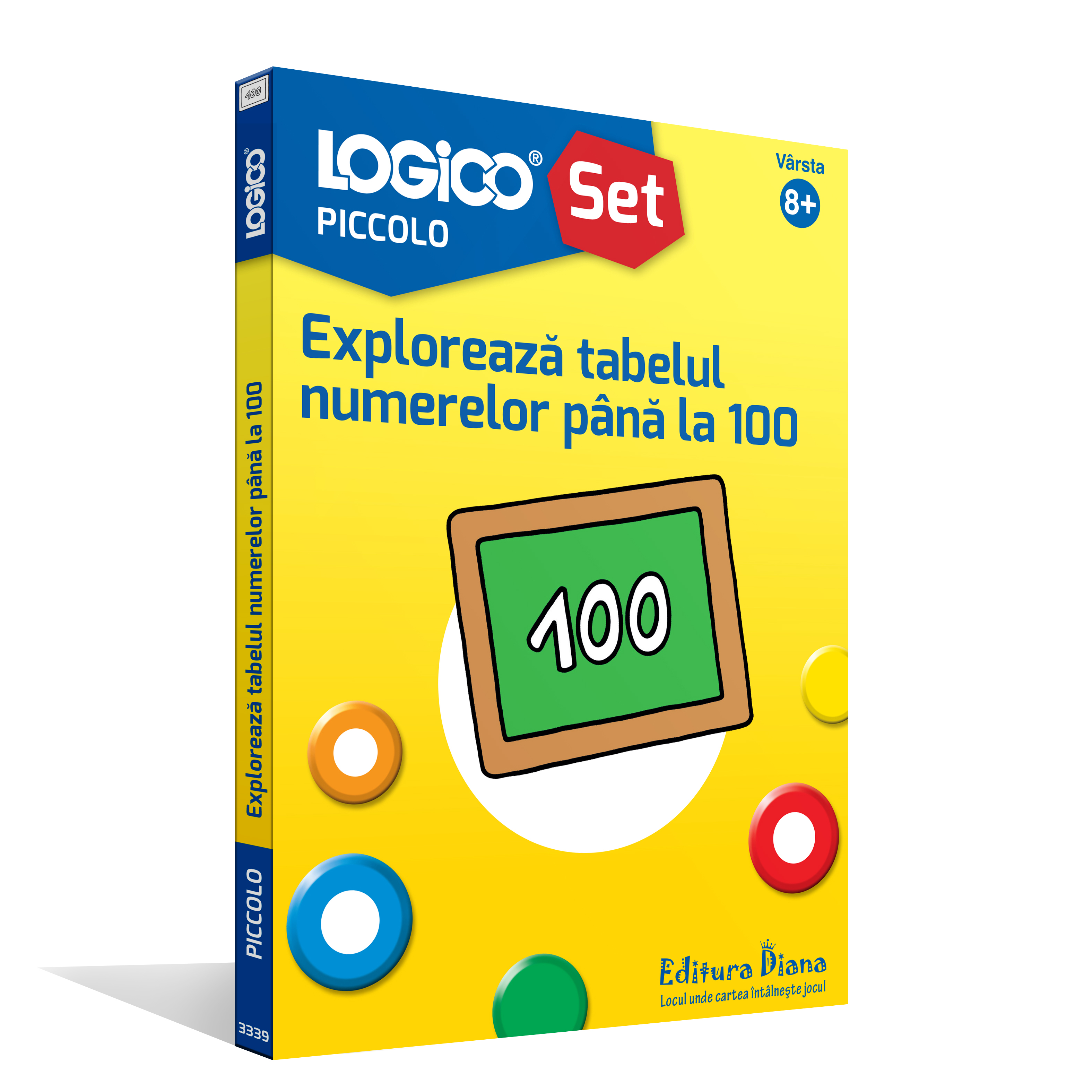 Vezi detalii pentru LOGICO PICCOLO - Explorează tabelul numerelor până la 100 (8+)