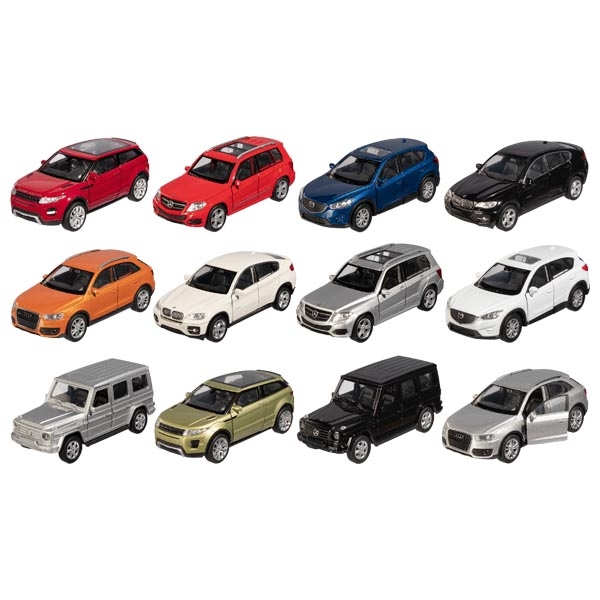 Mașinuță suv din metal (12 cm)