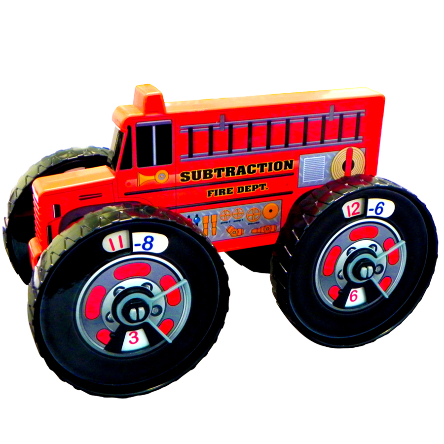 Mașina de pompieri – Învață scăderea copii poza 2022