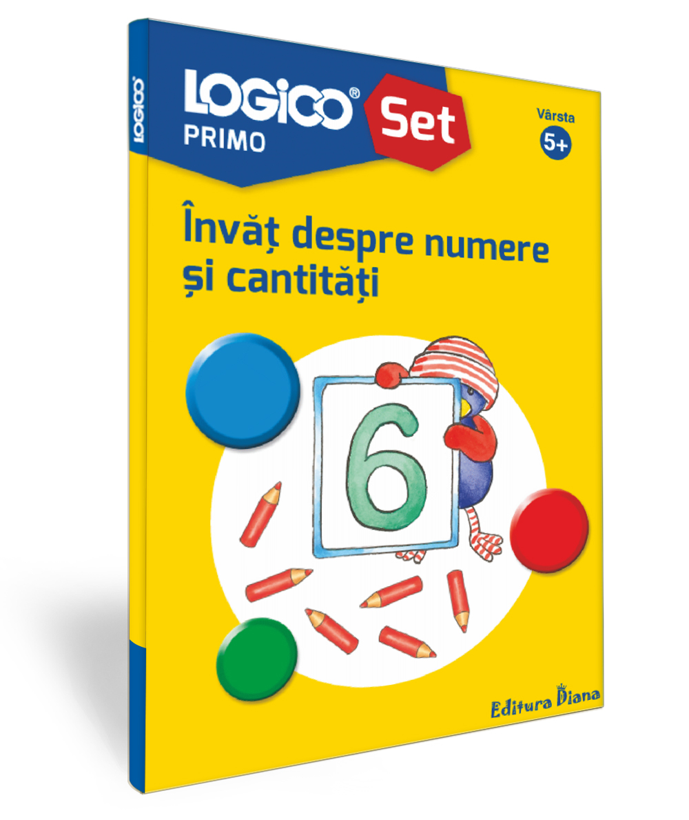 MAPA LOGICO PRIMO – Învăț despre numere și cantități (5+) edituradiana.ro