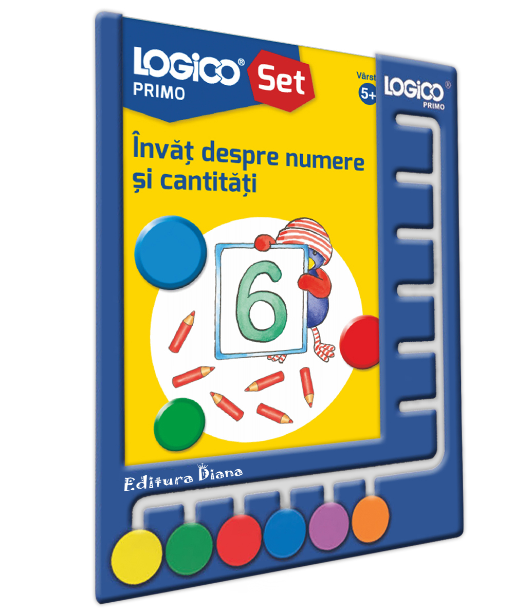 LOGICO PRIMO – SET CU RAMĂ – Învaț despre numere și cantități (5+) #5):