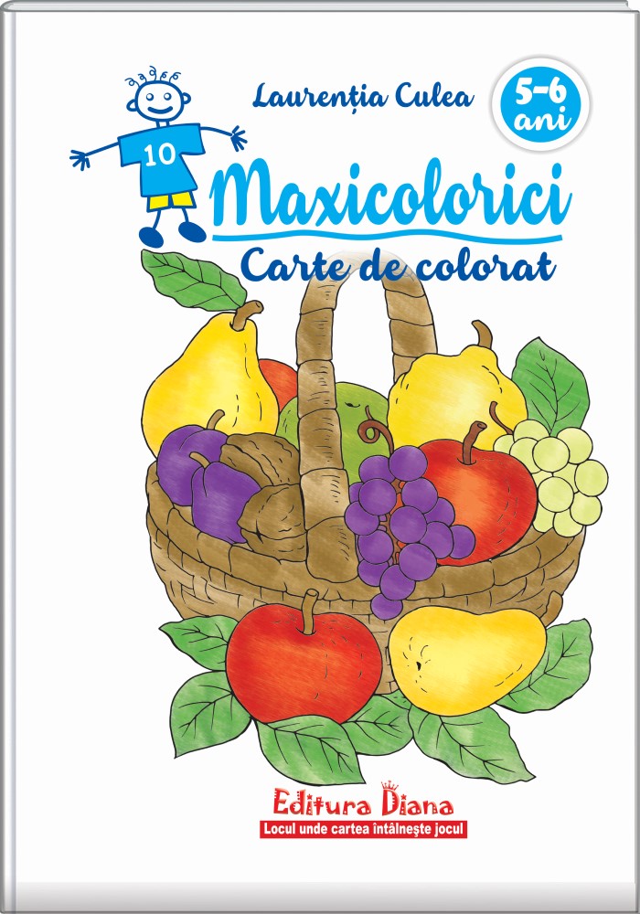 Maxicolorici – Carte De Colorat 5-6 ani edituradiana.ro