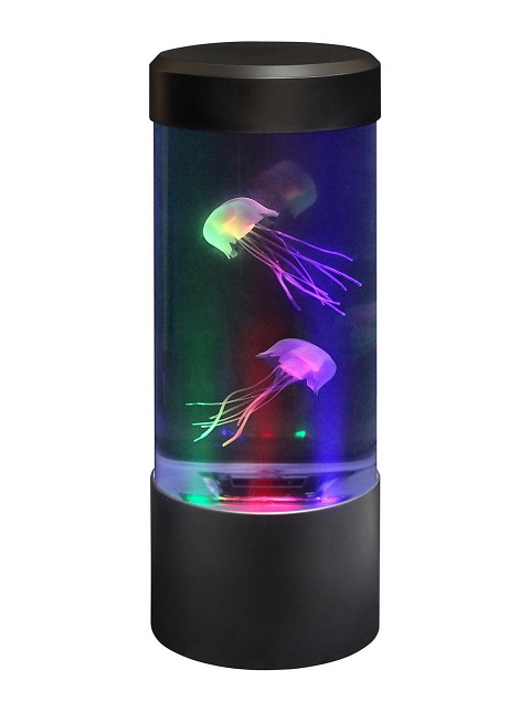 Mini lampă acvariu cu meduze acvariu poza 2022