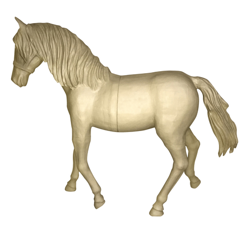 Cal pentru decorat prin tehnica decopatch – 60 cm edituradiana.ro
