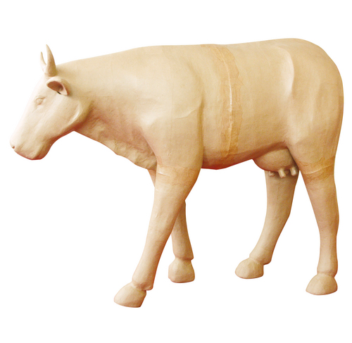 Obiect pentru decorat prin tehnica decopatch – Vacă, 100 cm 100 poza 2022