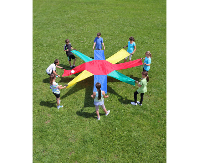 Parașută de joacă în formă de floare, diametru 350 cm edituradiana.ro imagine 2022