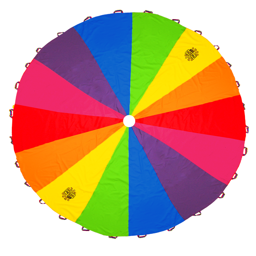 Paraşută de joacă în 7 culori, diametru 5 m edituradiana.ro imagine 2022