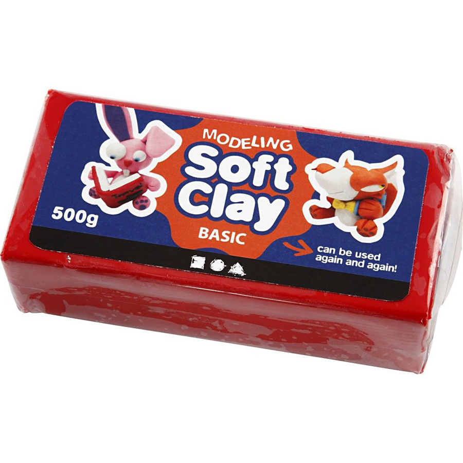 Plastilină moale – Roșie