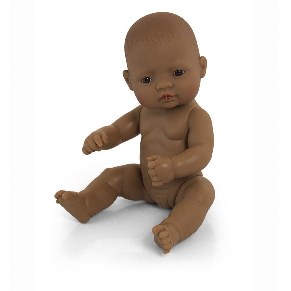 Păpușă bebeluș latino-american – fată 32 cm imagine 2022