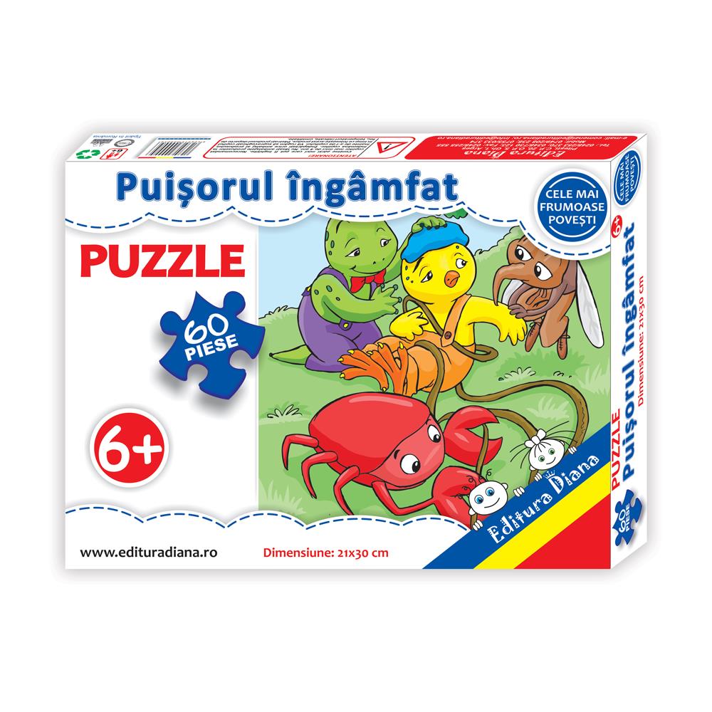 Puișorul îngâmfat - puzzle 60 piese