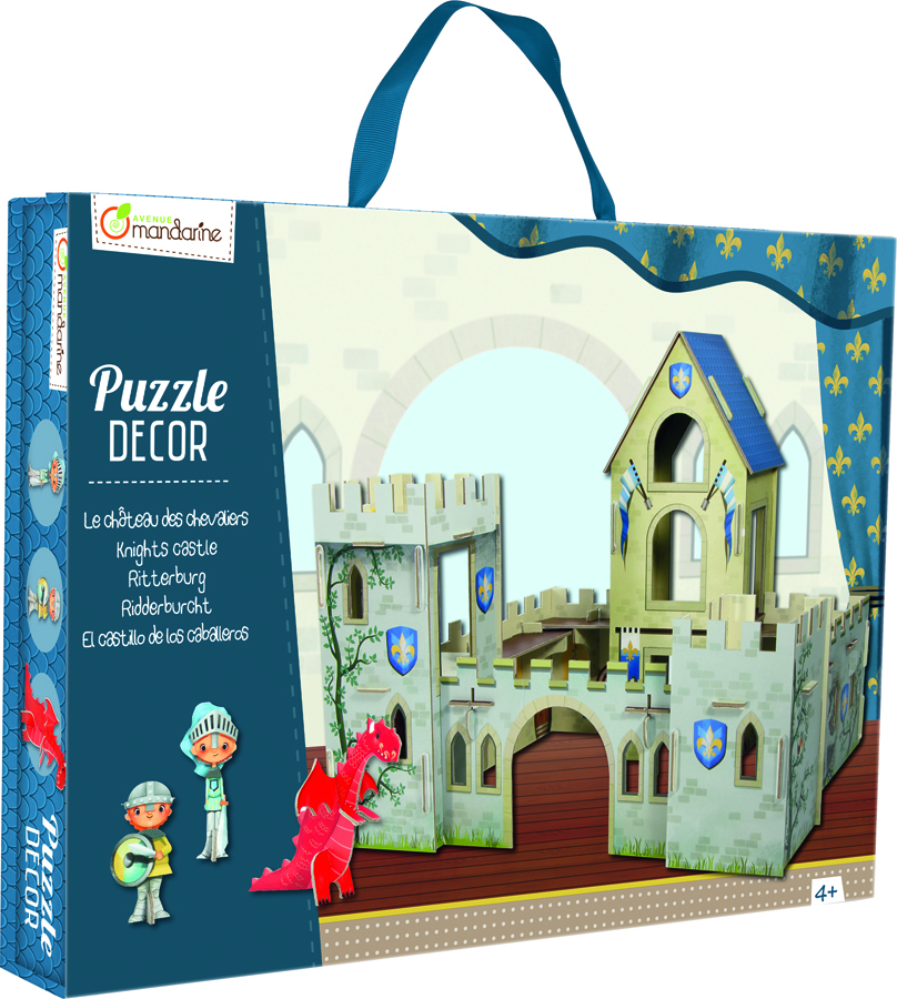 Puzzle 3D – Castelul Cavalerilor edituradiana.ro imagine 2022