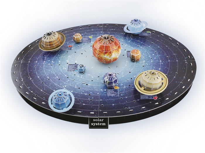 Puzzle 3D cu 146 de piese - Sistemul solar 