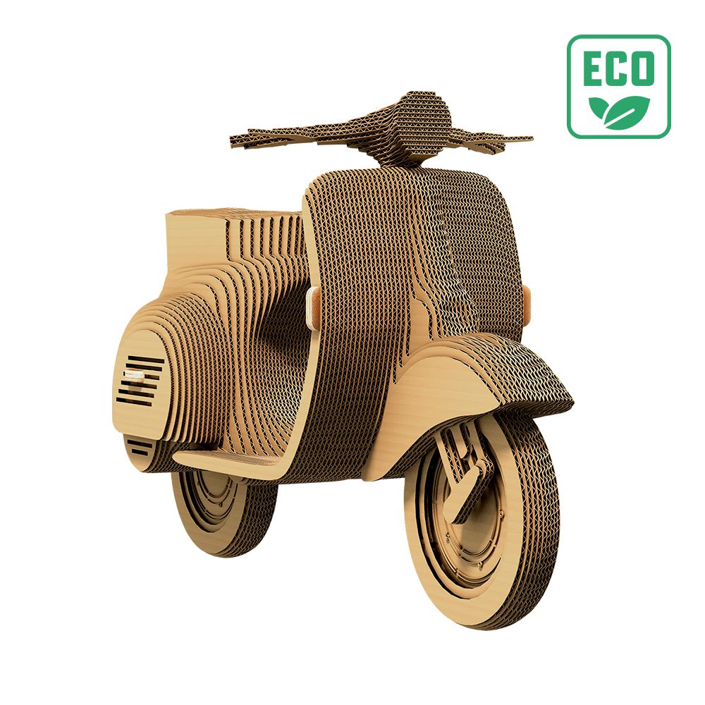 Puzzle 3D din carton - Scooter