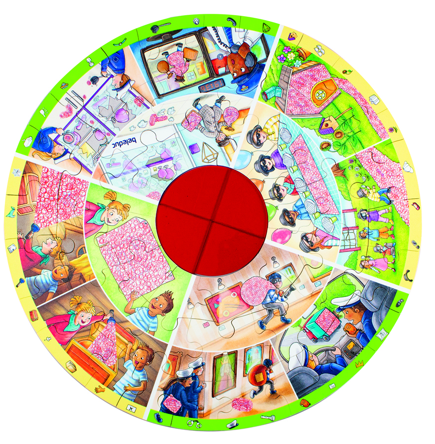 Puzzle circular XXL – Detectiv circular poza 2022