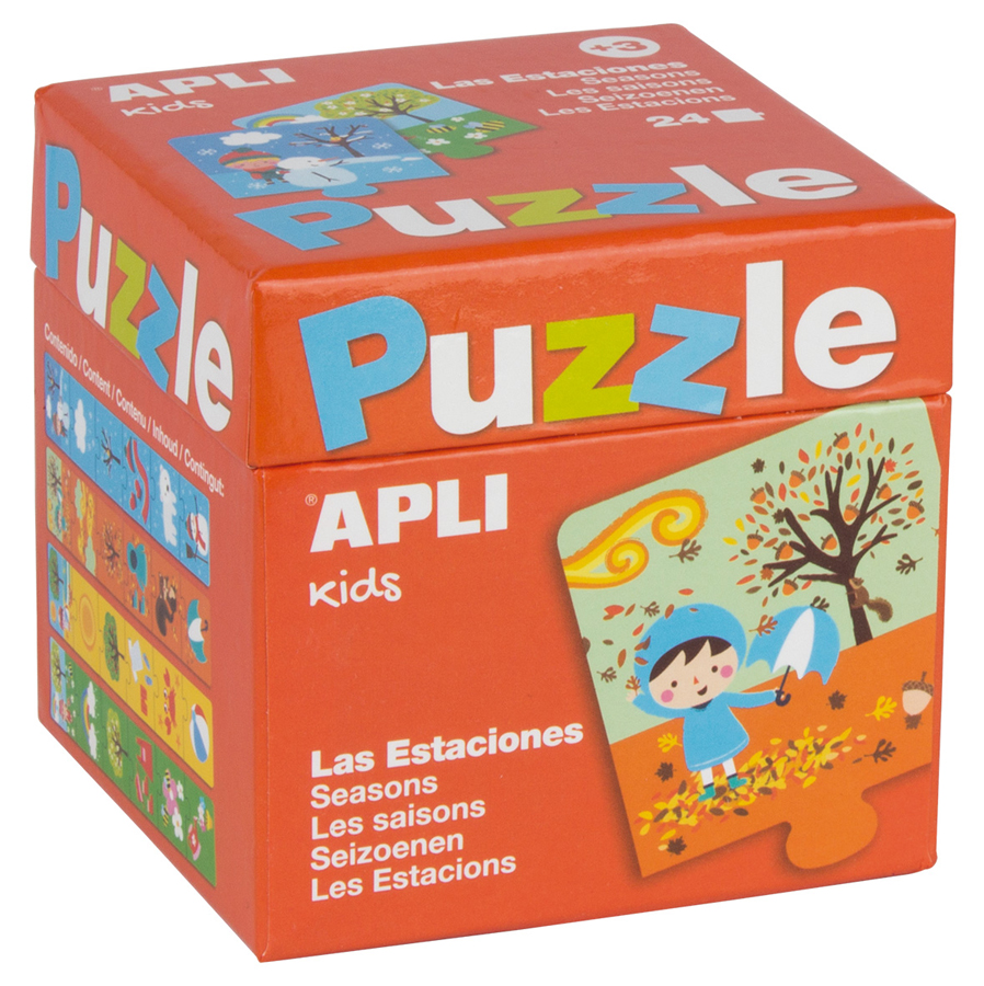 Puzzle cu 24 de piese - anotimpuri