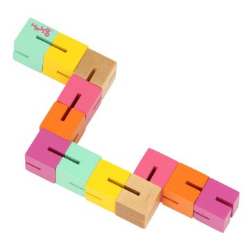 Puzzle de buzunar în culori pastel