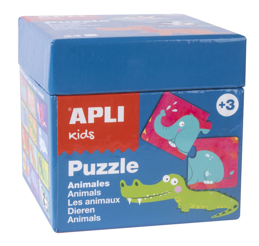 Puzzle educativ cu animale