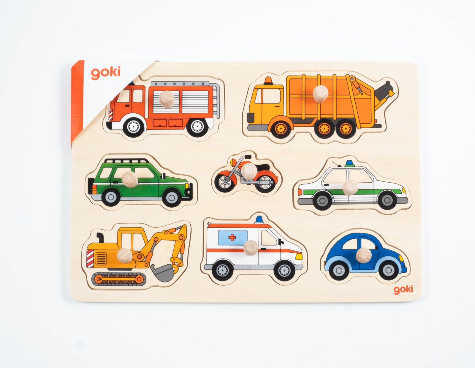 Puzzle încastrat - Vehicule