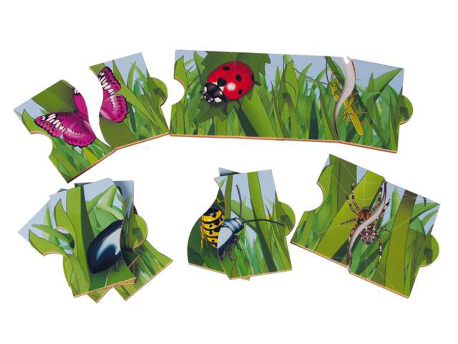 Puzzle nesfârșit – Insecte, 16 piese edituradiana.ro