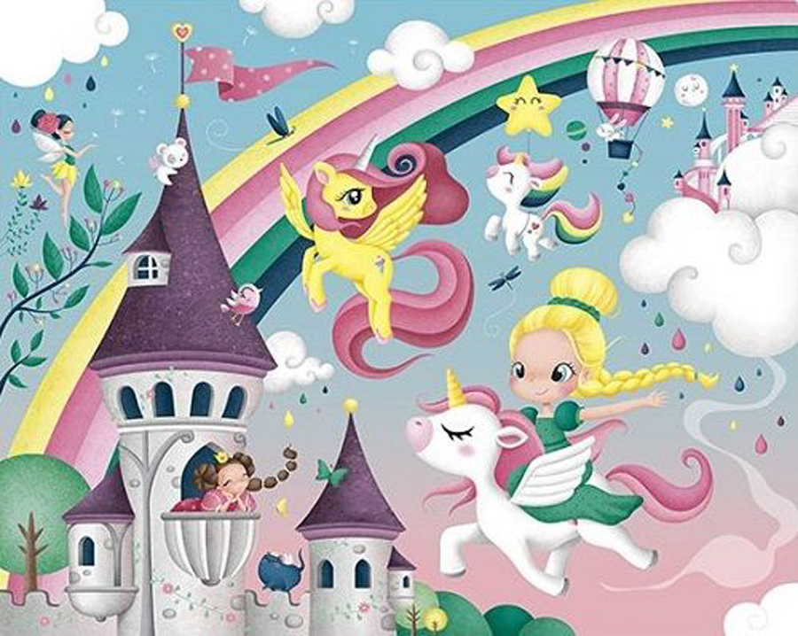 Puzzle - unicorni