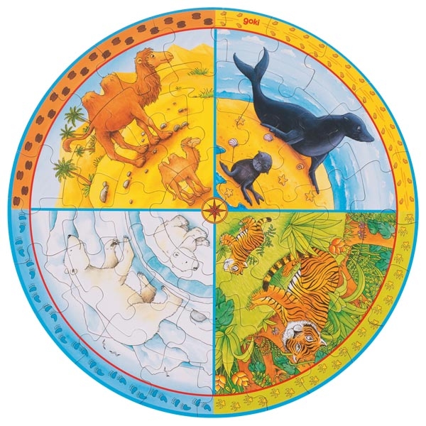 Puzzle xxl - animale