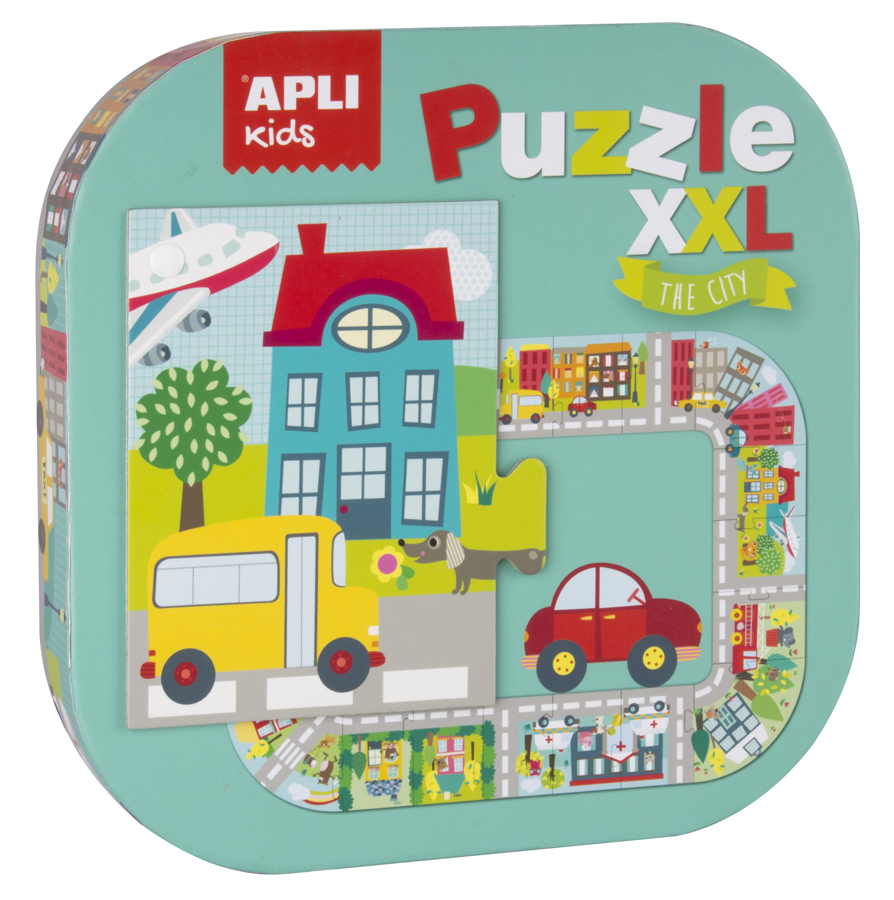 Puzzle XXL de podea - Orașul