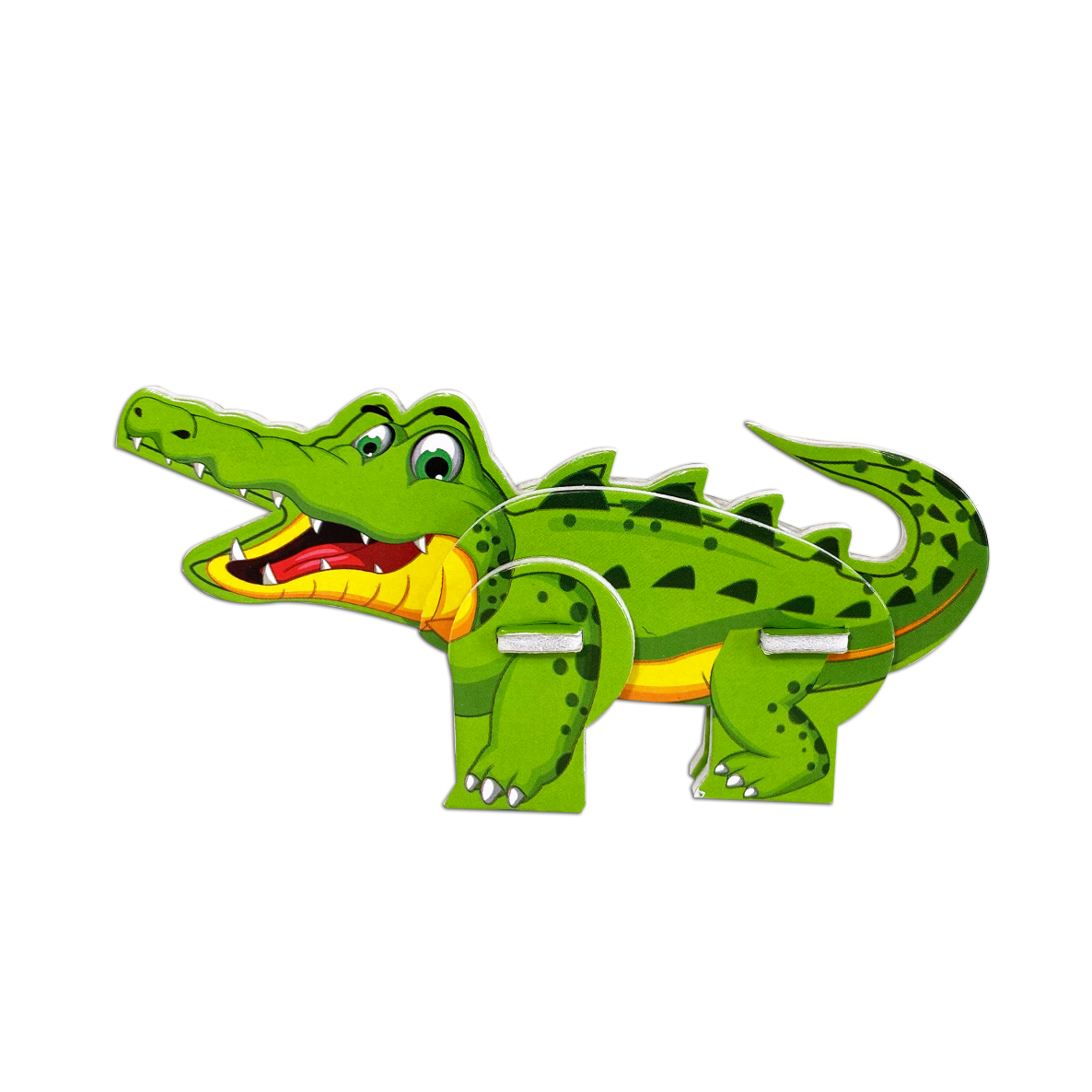 Puzzle 3D cu 7 piese – Crocodil edituradiana.ro