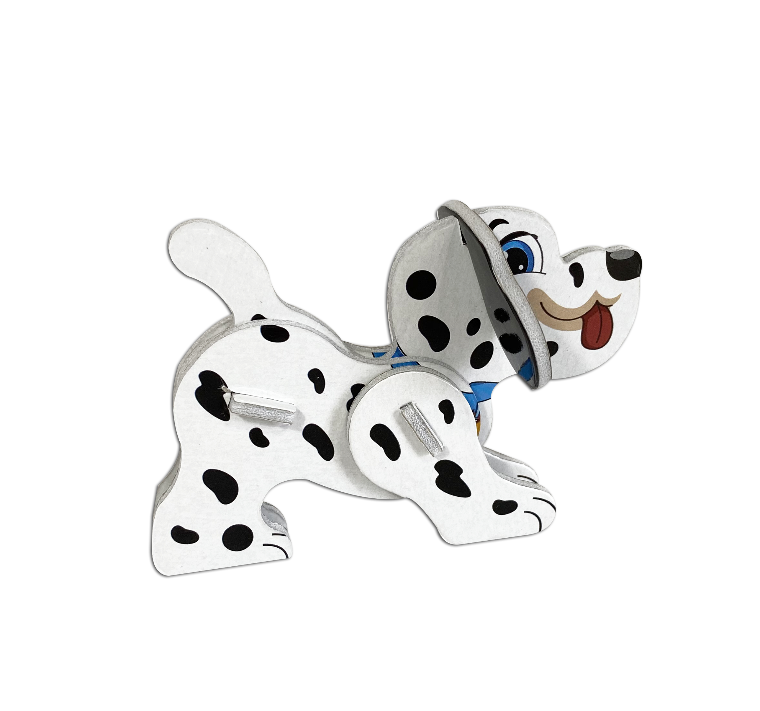 Puzzle 3D cu 8 piese - Câine