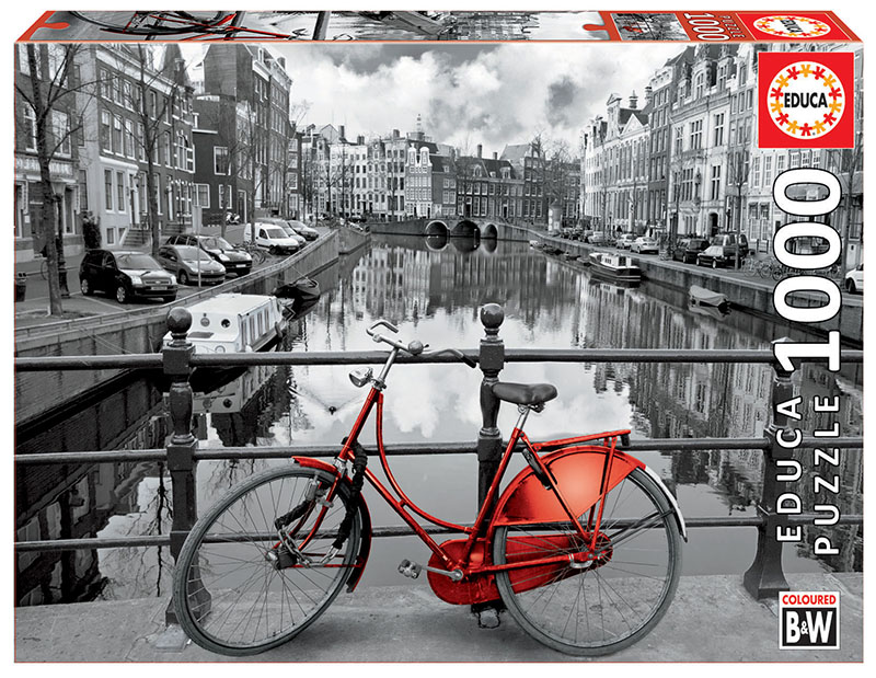 Puzzle cu 1000 de piese – Amsterdam, Olanda imagine 2022